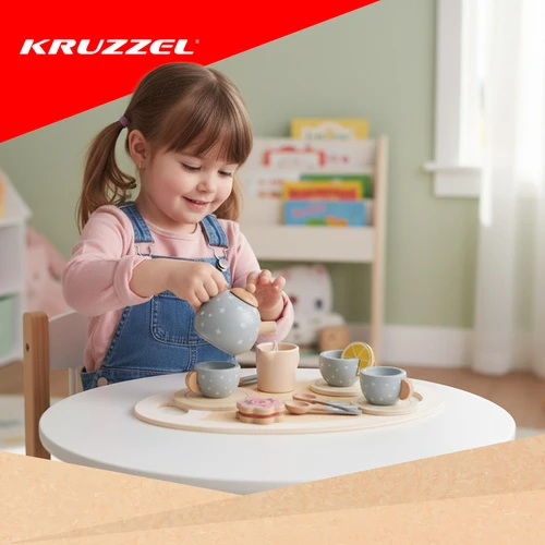 Children's tea set pilka Kruzzel 26394