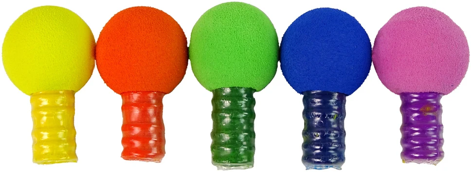 Lean Toys Vaikų plaukų dažymo rinkinys, 5 spalvų