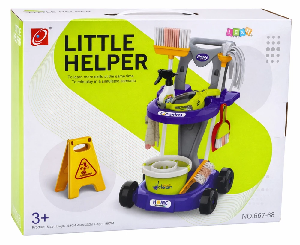 Lean Toys Vaikiškas valymo rinkinys 20 dalių