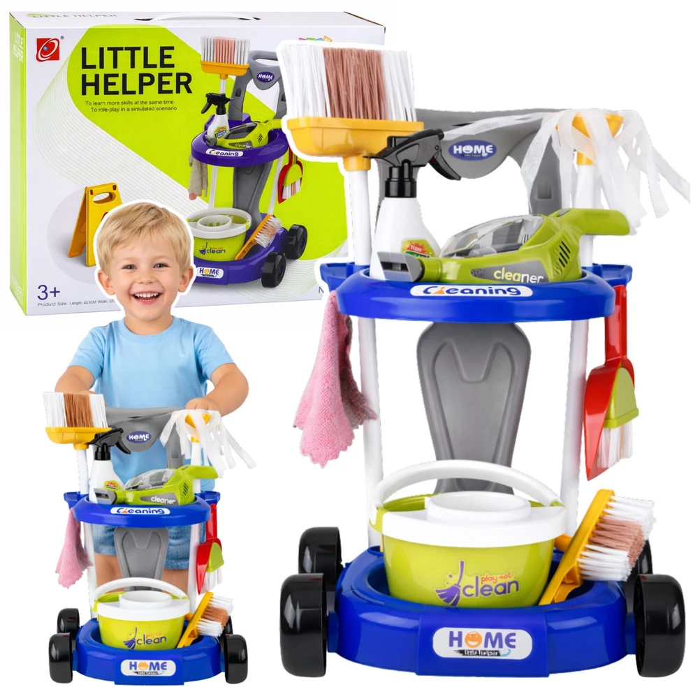Lean Toys Vaikiškas valymo rinkinys 20 dalių