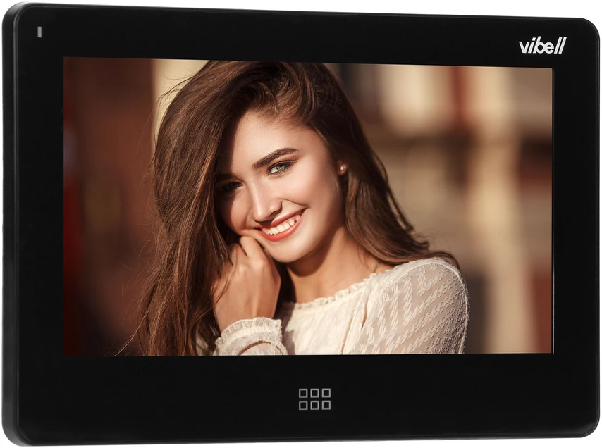 Orno Rinkinys Vaizdo domofono komplektas, spalvotas be ragelio, 7 colių LCD, jutiklinis ekranas, OSD meniu, atmintis, SD kortelės lizdas, DVR, vartų valdymas, su šifravimo įrenginiu ir RFID, juodas, TAURI MEMO