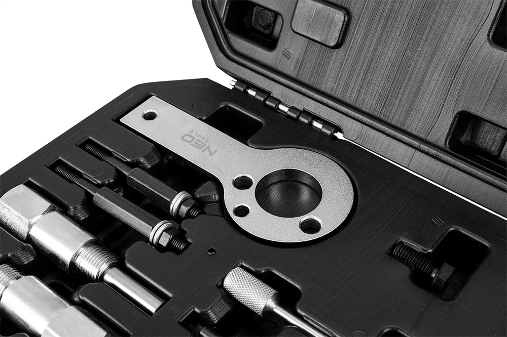 Neo Tools Rinkinys Variklių laikmačio nustatymo įrankių rinkinys Fiat/GM dyzeliniams varikliams