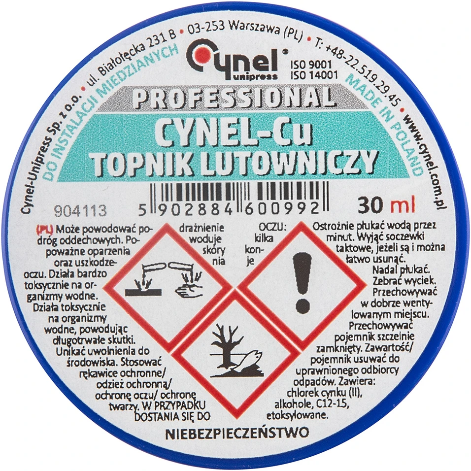 Cynel Rinkinys Vario litavimo rinkinys, lydmetalis ir fliusas
