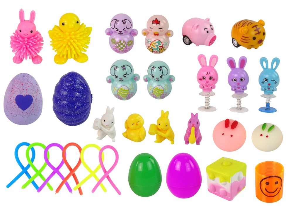 Lean Toys Vaikiškas sensorinių žaislų rinkinys, 36 vnt