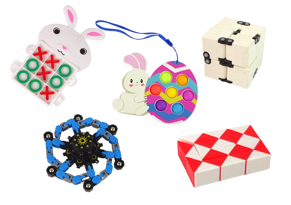 Lean Toys Vaikiškas sensorinių žaislų rinkinys, 36 vnt