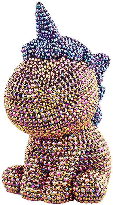 Deimantų kūrybinis rinkinys Lean Toys vienaragis 11x11x20 cm