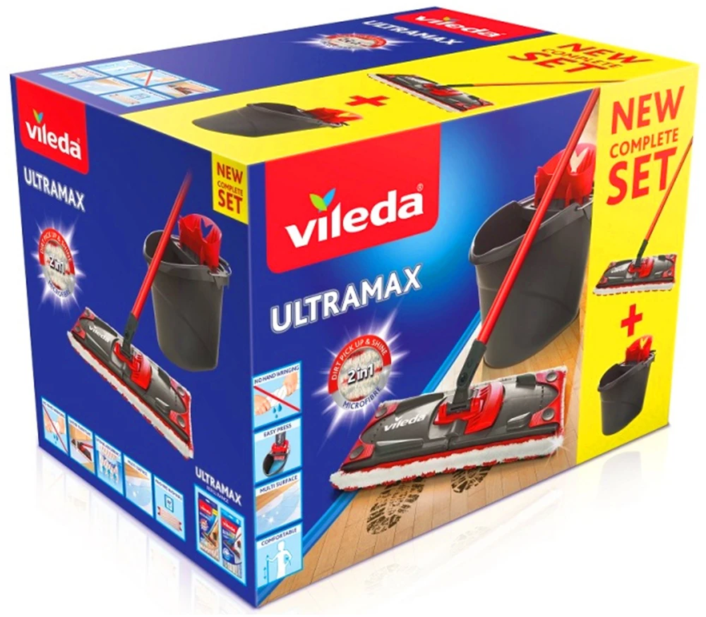 Grindų valymo rinkinys VILEDA ULTRAMAX