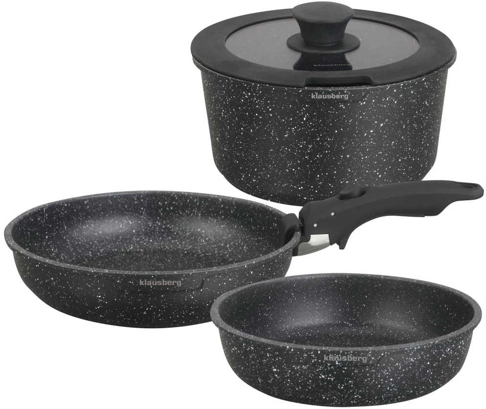 Rinkinys Virtuvės reikmenų rinkinys, 5 dalys, aliuminis, Klausberg, kb-7858