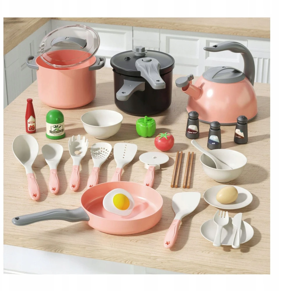 Lean Toys Virtuvės rinkinys vaikams 32 dalių