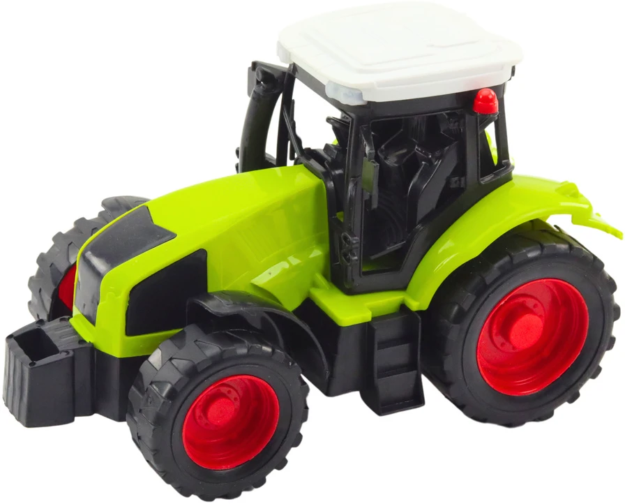Lean Toys Traktorius su šieno presu