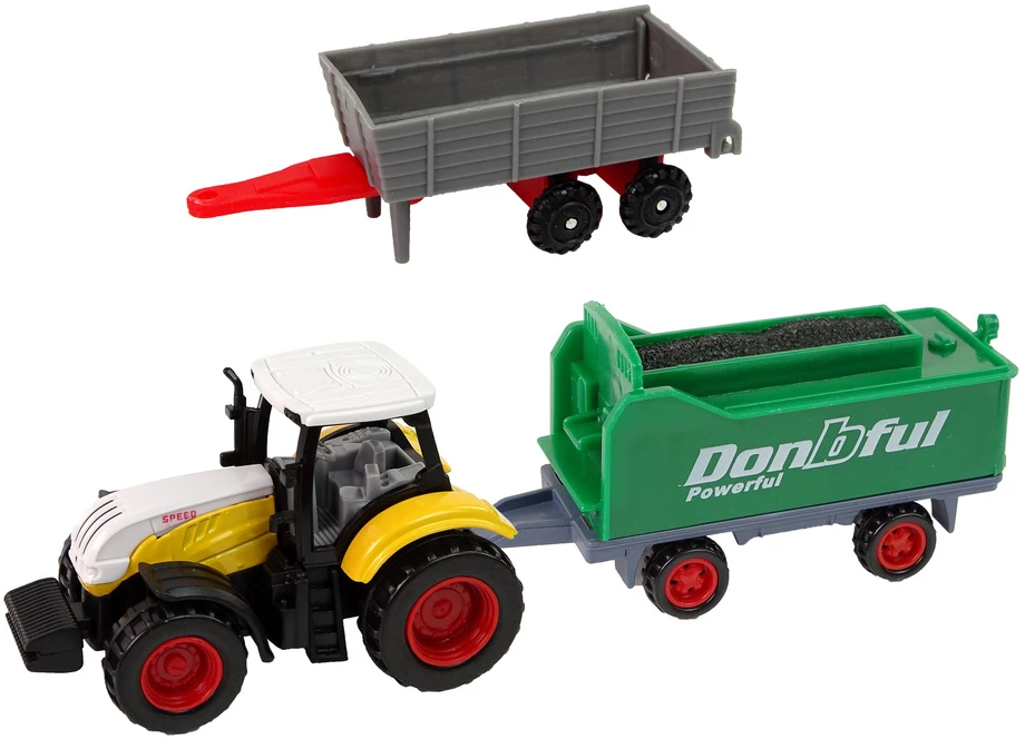 Žemės ūkio transporto priemonių rinkinys Lean Toys