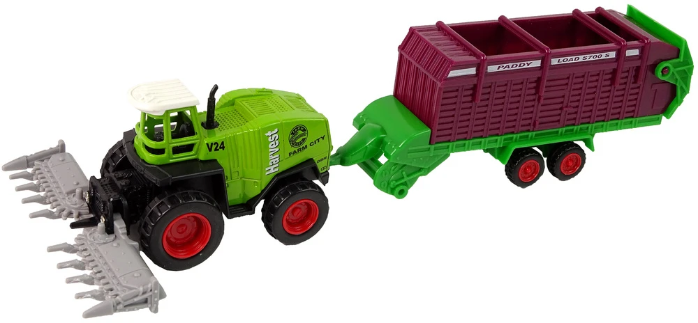Žemės ūkio transporto priemonių rinkinys Lean Toys