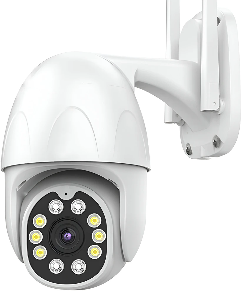 Zewnętrzna Lauko 270°/90° besisukanti WiFi IP kamera HomeSmart E195