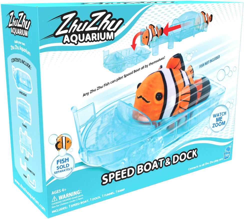 Zhu Zhu Pets Zhu Zhu Fish – valtis / prieplauka (Z1002)