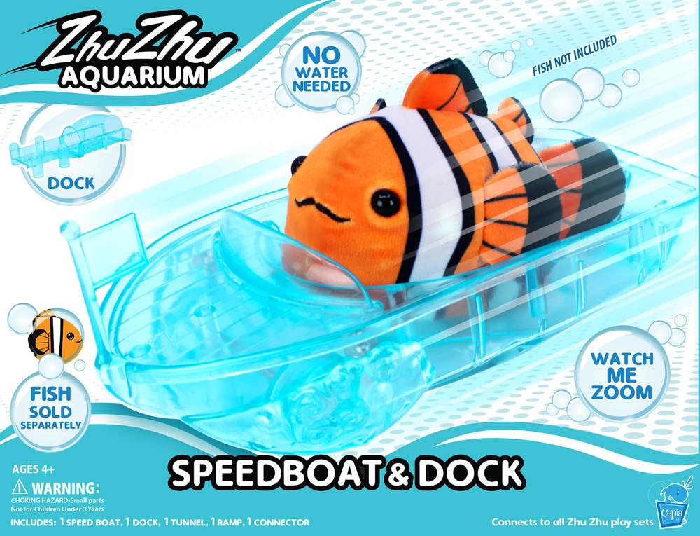 Zhu Zhu Pets Zhu Zhu Fish – valtis / prieplauka (Z1002)