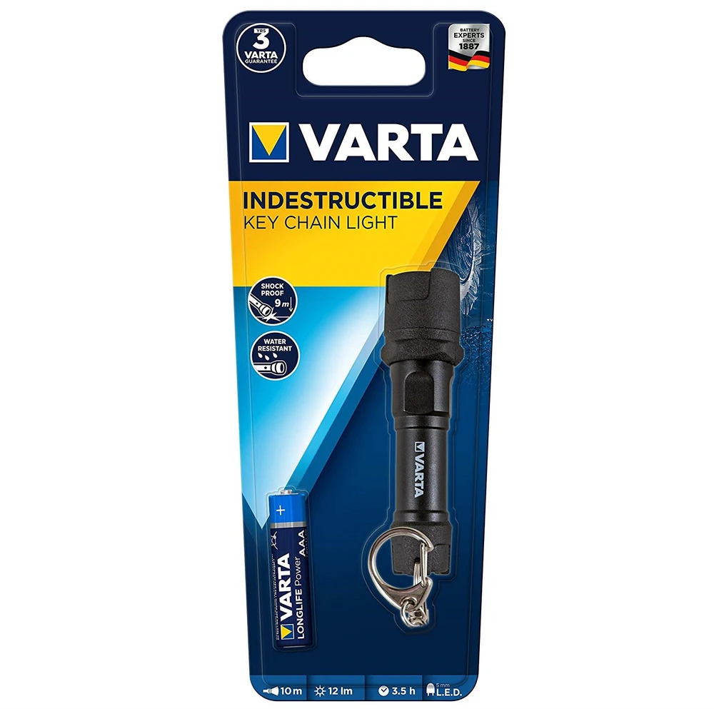 Varta Žibintuvėlis INDESTRUCTIBLE KEY CHAIN LIGHT