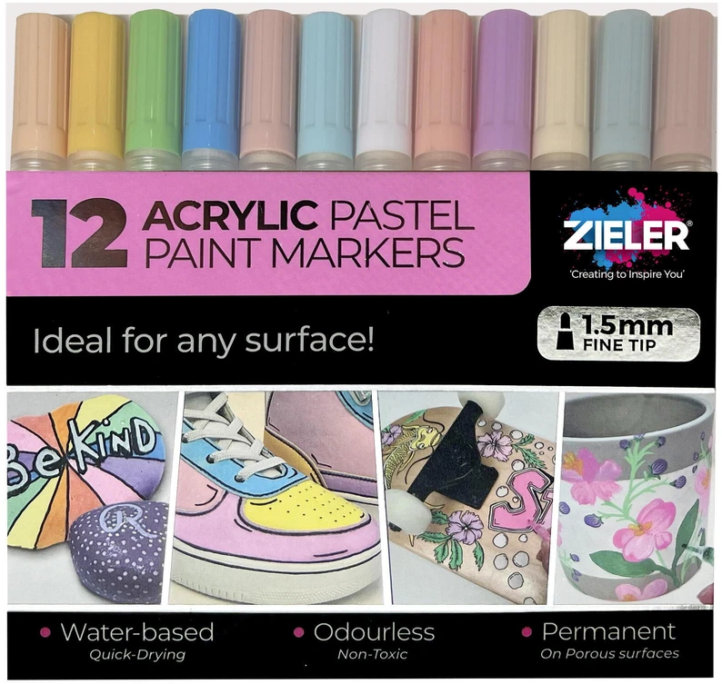 Zieler – Paint Markers Pastel Fine (609299513)