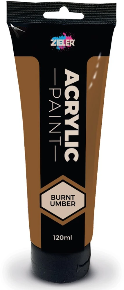 Zieler – Premium Acrylic – Burn Umber – 120 ml (609299402)