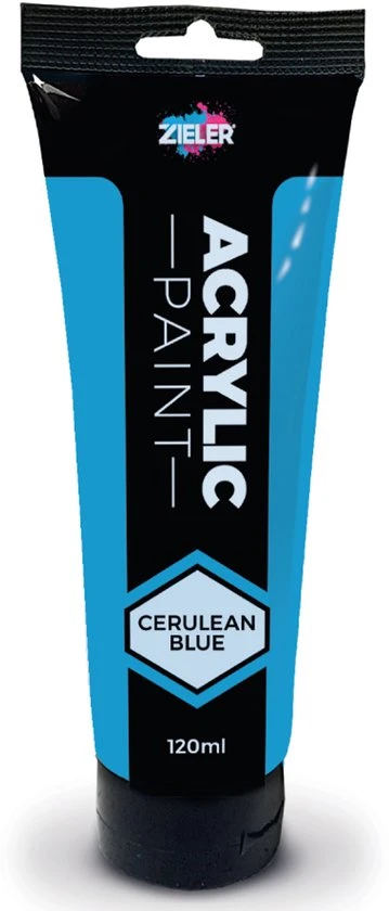 Zieler – Premium Acrylic – Cerulean Mėlyna – 120ml (609299408)