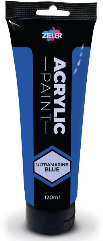 Zieler – Premium Acrylic – Ultramarine Mėlyna – 120ml (609299410)