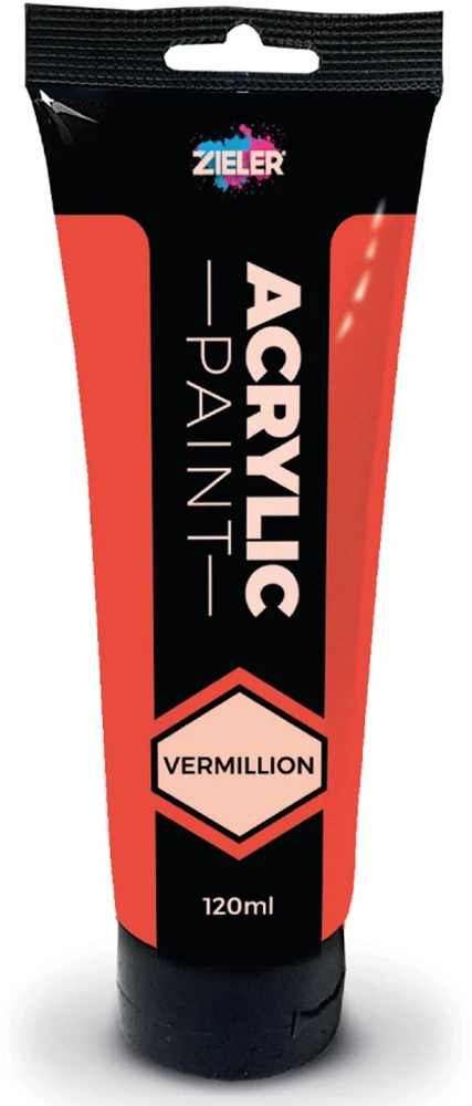 Zieler – Premium Acrylic – Vermillion – 120ml (609299414)
