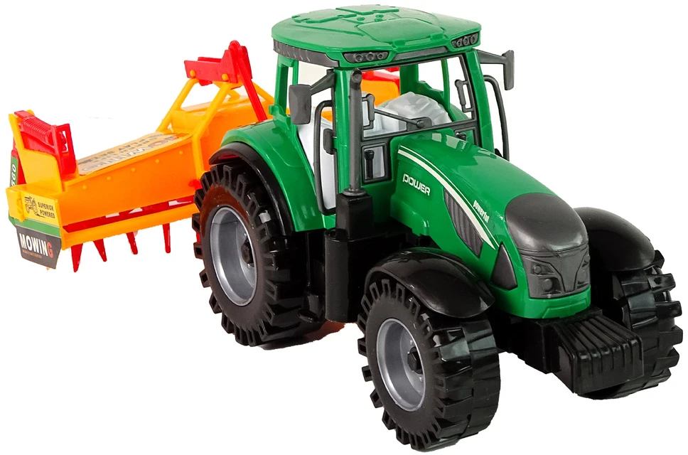 Traktorius su kultivatoriumi Lean Toys