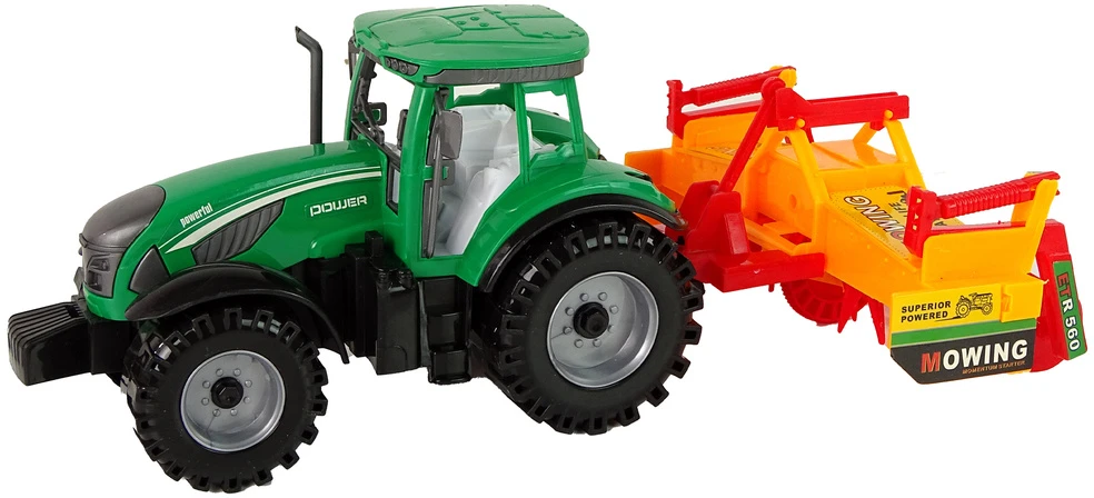 Traktorius su kultivatoriumi Lean Toys