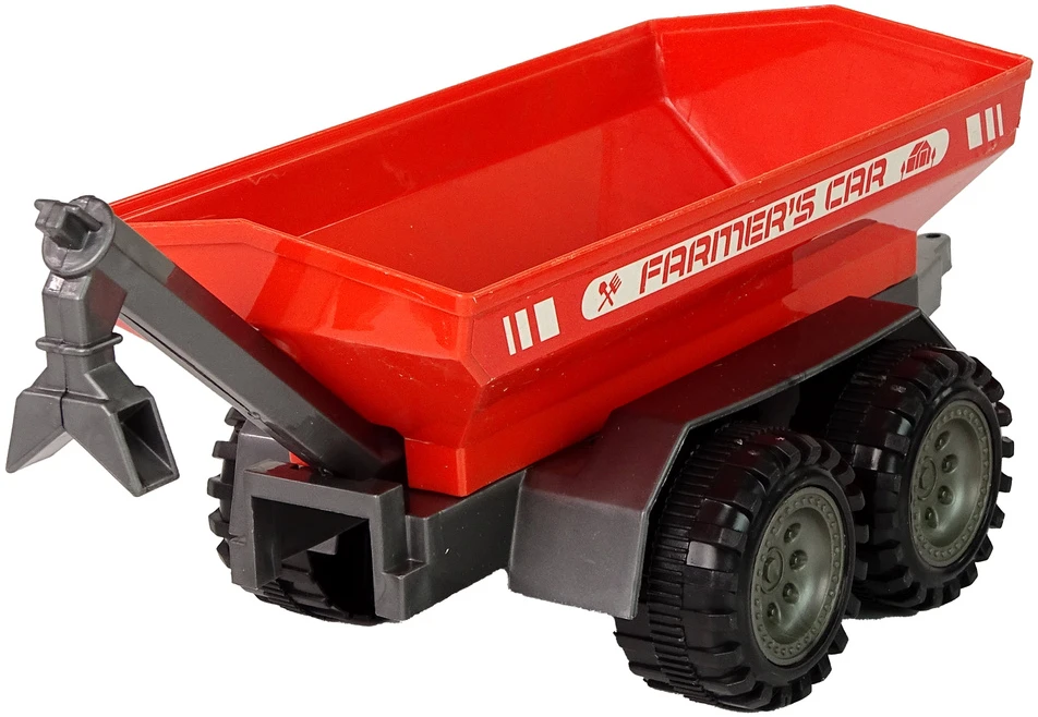 Traktorius su priekaba Lean Toys