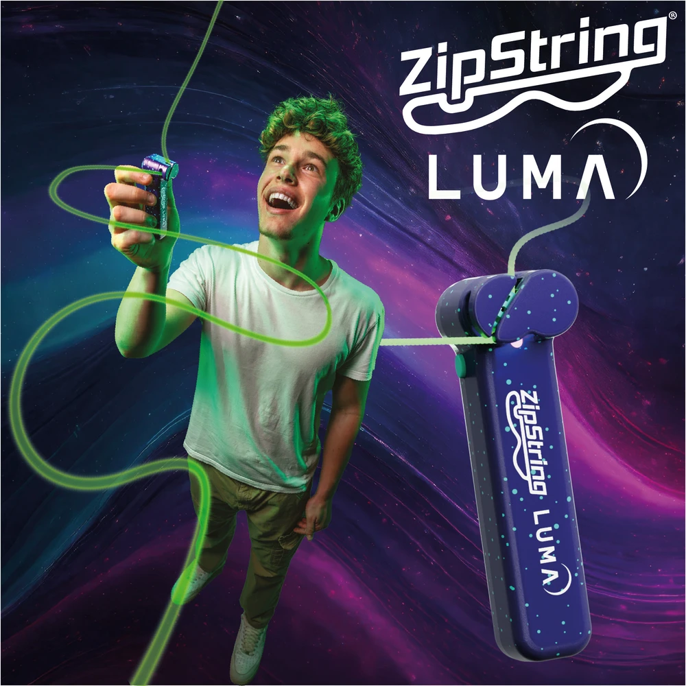 Usorteret Zipstring Užtrauktukas – Luma, šviečiantis tamsoje (50246)