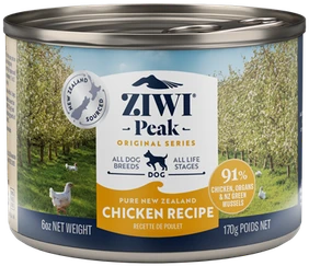 Ziwipeak - vištienos šlapias šunų maistas - 170 g - (zp037)