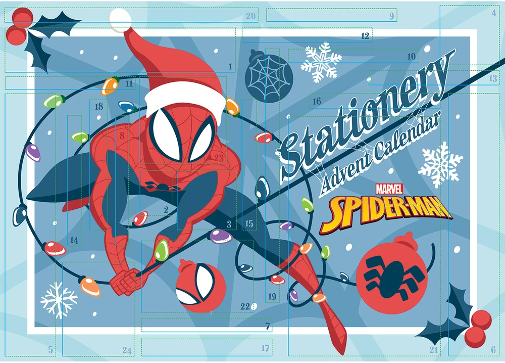 Pyramid Advento kalendorius vaikams Spiderman