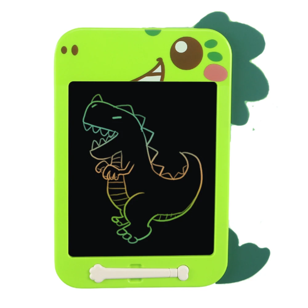 Lean Toys Piešimo planšetė dinozauro formos Znikopis – LCD