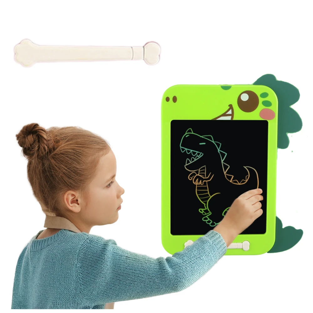 Lean Toys Piešimo planšetė dinozauro formos Znikopis – LCD