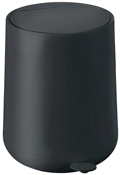 Zone Danija - Nova šiukšliadėžė su pedalu, 5 l (juoda)