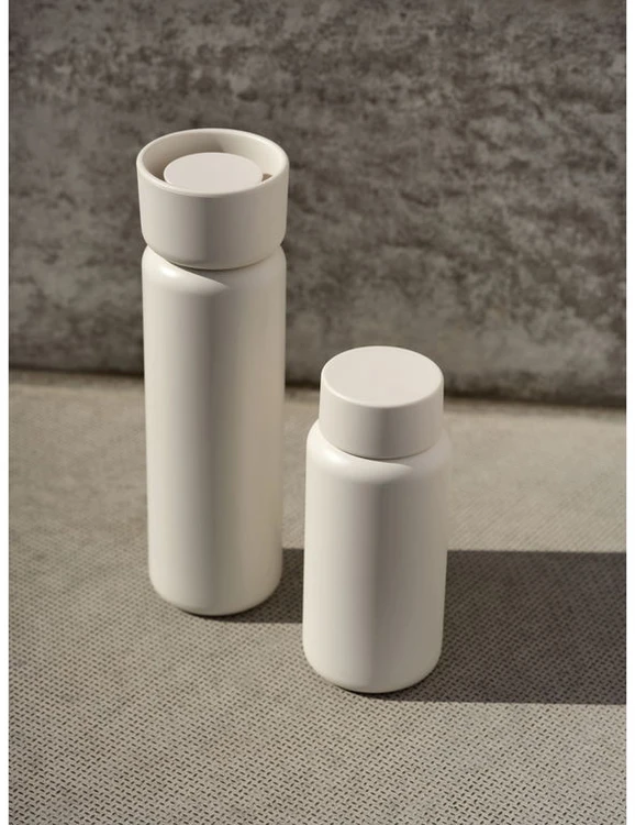 „Zone Denmark“ – viengubas termo puodelis – 400 ml – kreminės spalvos