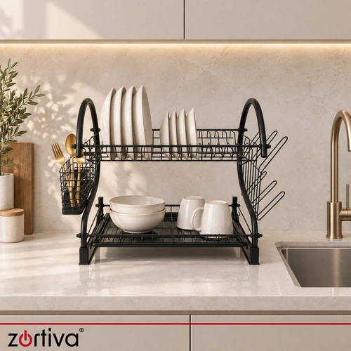„Zortiva“ dviejų lygių indų džiovyklė