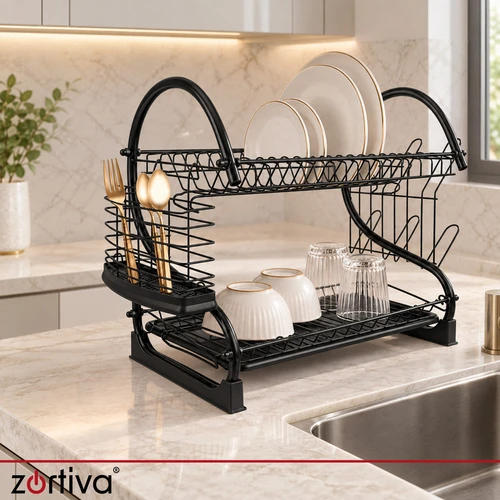 „Zortiva“ dviejų lygių indų džiovyklė