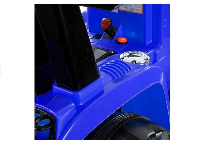 Lean Cars Elektromobilis traktorius-ekskavatorius ZP1005, mėlynas