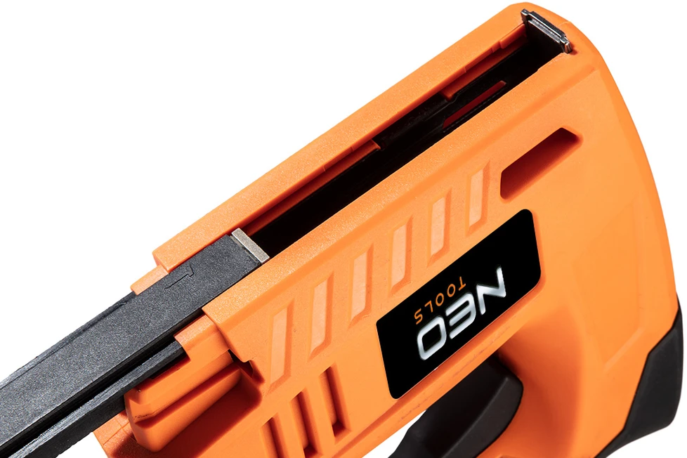 Neo Tools Zszywacz 4 V apmušalų segiklis, maitinamas per USB