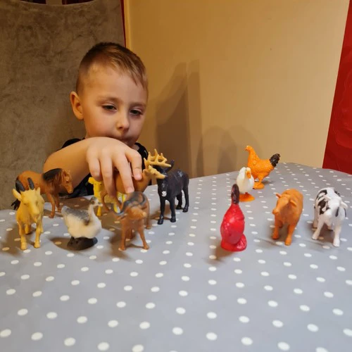 Žaislinių figūrėlių rinkinys "Ūkio gyvūnai" Kruzzel
