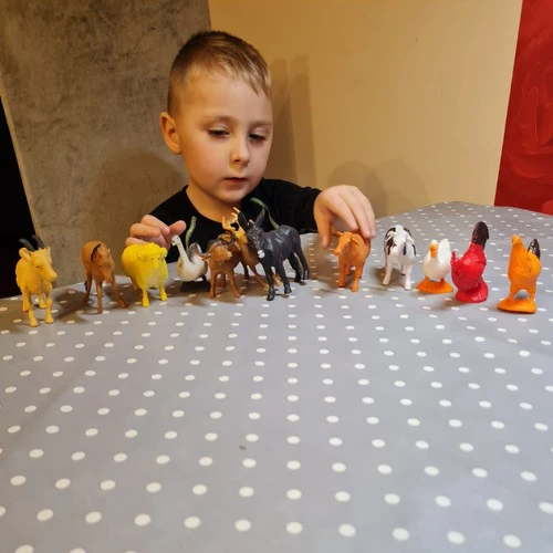Žaislinių figūrėlių rinkinys "Ūkio gyvūnai" Kruzzel