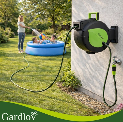 Gardlov automatinė sodo žarnos ritė 30 m