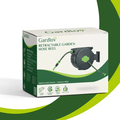 Gardlov automatinė sodo žarnos ritė, 20 m