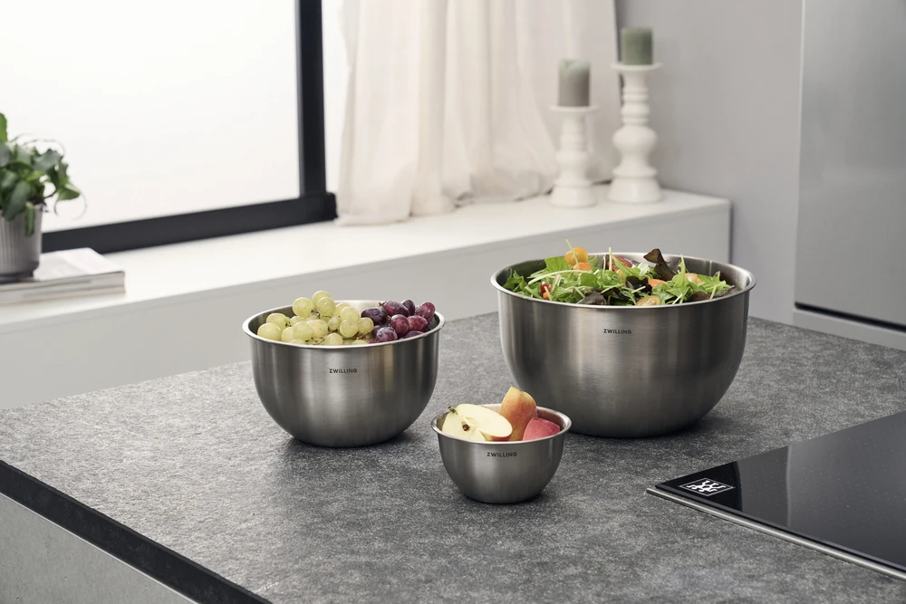 Zwilling - „Fresh Save“ dubenėliai - sidabriniai - S/M/L / 3 vnt.
