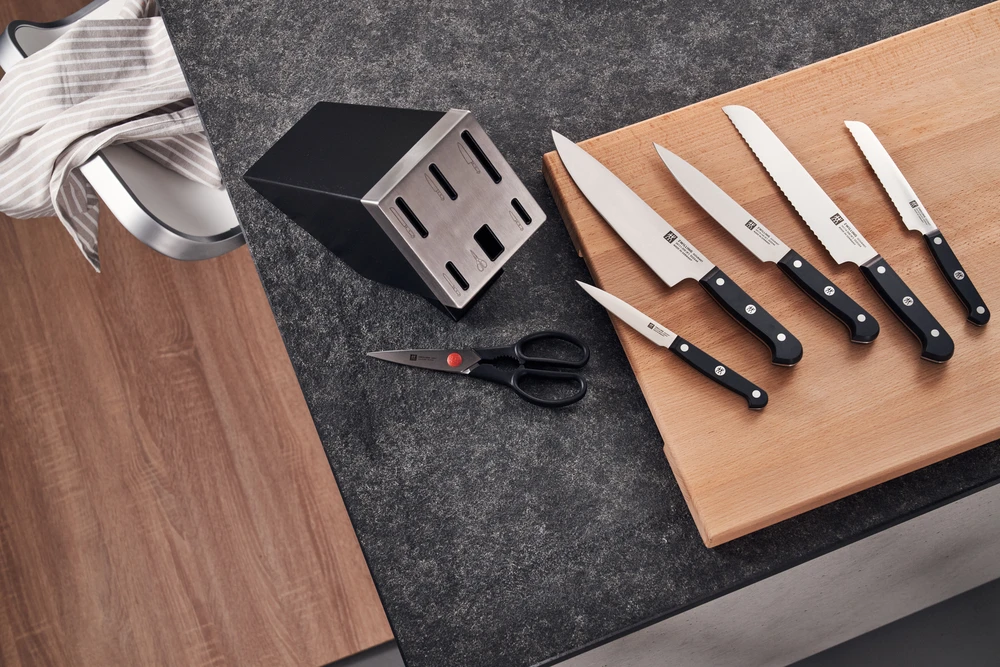 Zwilling - Gurmaniškų peilių laikiklio rinkinys - juodas