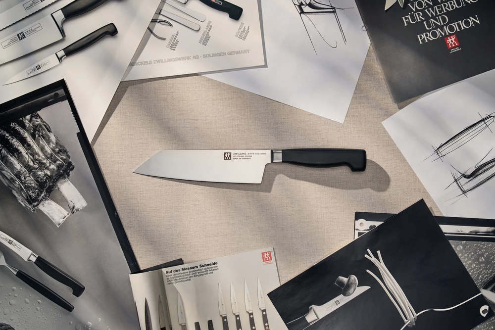 Zwilling - Keturių žvaigždučių Bunka - 17 cm