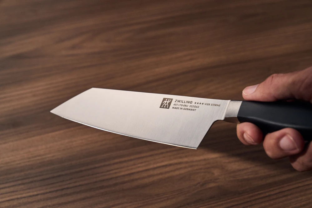 Zwilling - Keturių žvaigždučių Bunka - 17 cm