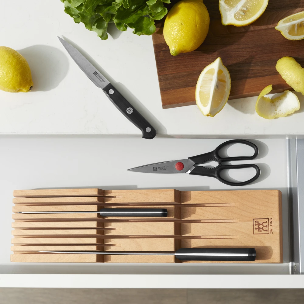Zwilling - Peilių laikymas - Buko mediena - Iki 8 peilių