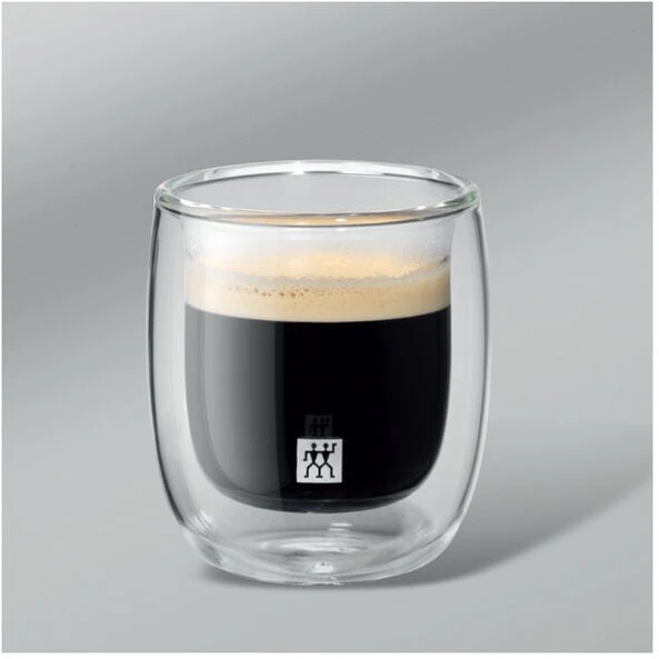 ZWILLING Sorrento permatomų espresso stikliukų rinkinys, 2 vnt.