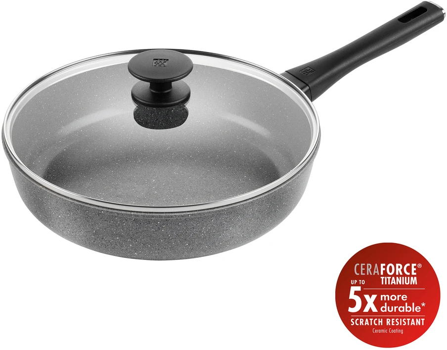 Zwilling Terreno Plus keraminė keptuvė, pilka, 28 cm